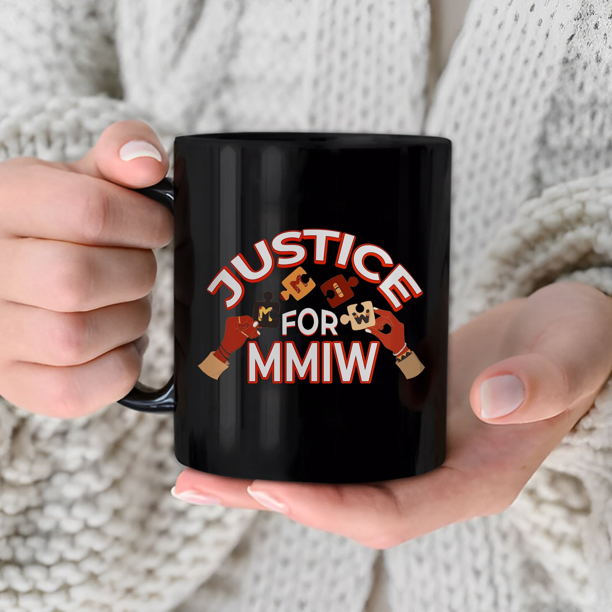 Justice For MMIW Ceramic Coffee Mug 012