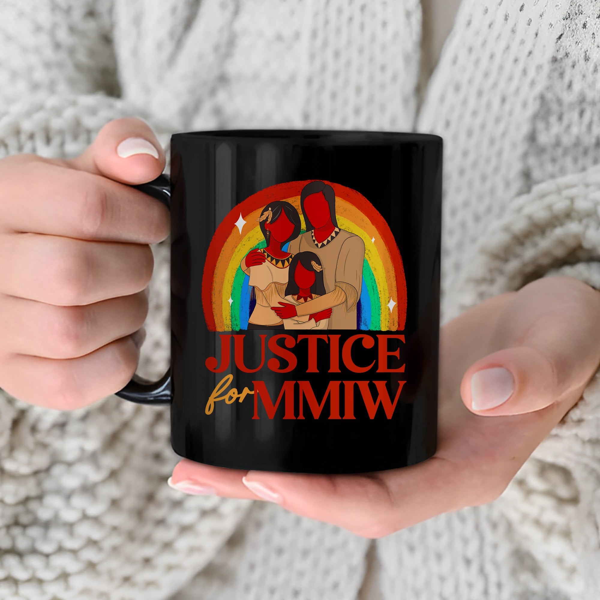 Justice For MMIW Ceramic Coffee Mug 009