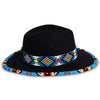 SALE  30% OFF - Payette Pattern Fedora Hatband For Men Women Beaded Brim With Native American Style