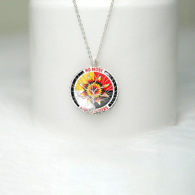 SALE 30% OFF - MMIW Handmade Necklace Tree of Life Tree Of Hope Silver Premium Unisex With Native American Style