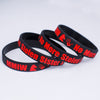 SALE 30% OFF - MMIW No More Stolen Sisters Silicone Wristband - Debossed Color V001