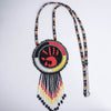 SALE 30% OFF - MMIW Handprint Beaded Choker Necklace Premium Native American Style