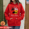 Native American Mama Bear Foot Colors Unisex T-Shirt/Hoodie/Sweatshirt