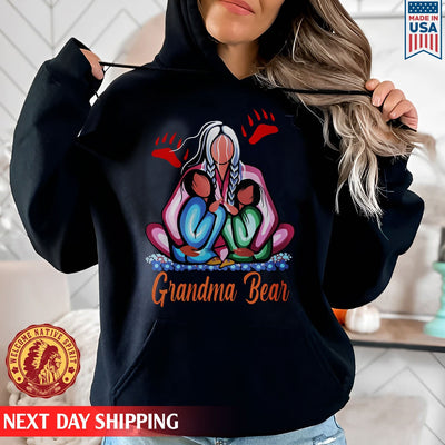 Native American Grandma With Grandniece Unisex T-Shirt/Hoodie/Sweatshirt