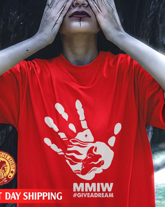 Give A Dream MMIW Red Hand Unisex T-Shirt/Hoodie/Sweatshirt