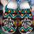 Native Pattern Clog Shoes For Adult and Kid 89207 New