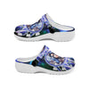 Unisex Pattern Fleece Clog Shoes For Women and Men Native American Style