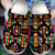 Native Pattern Clog Shoes For Adult and Kid 89230 New