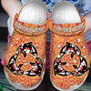 Native Pattern Clog Shoes For Adult and Kid 89249 New