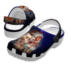 Unisex Pattern Fleece Clog Shoes For Women and Men Native American Style