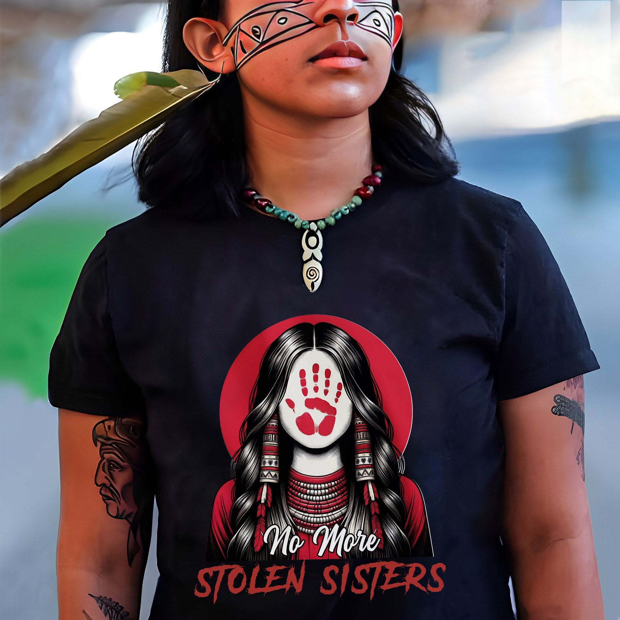 MMIW No More Stolen Sisters No Face Unisex T-Shirt/Hoodie/Sweatshirt