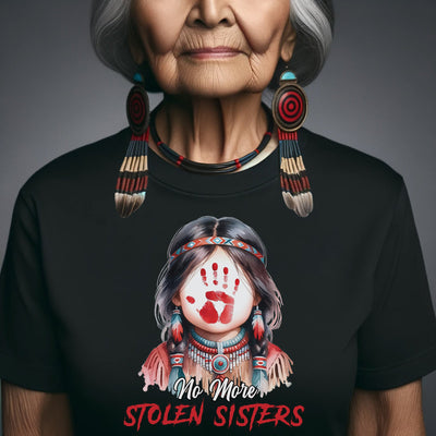 MMIW No More Stolen Sisters No Face Unisex T-Shirt/Hoodie/Sweatshirt