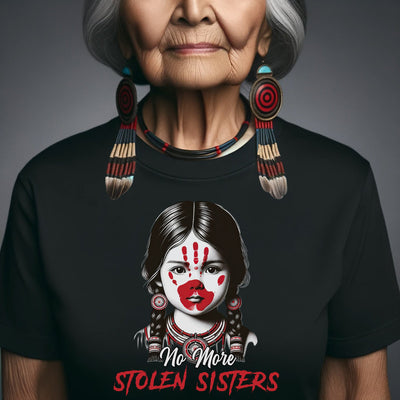 MMIW No More Stolen Sisters No Face Unisex T-Shirt/Hoodie/Sweatshirt