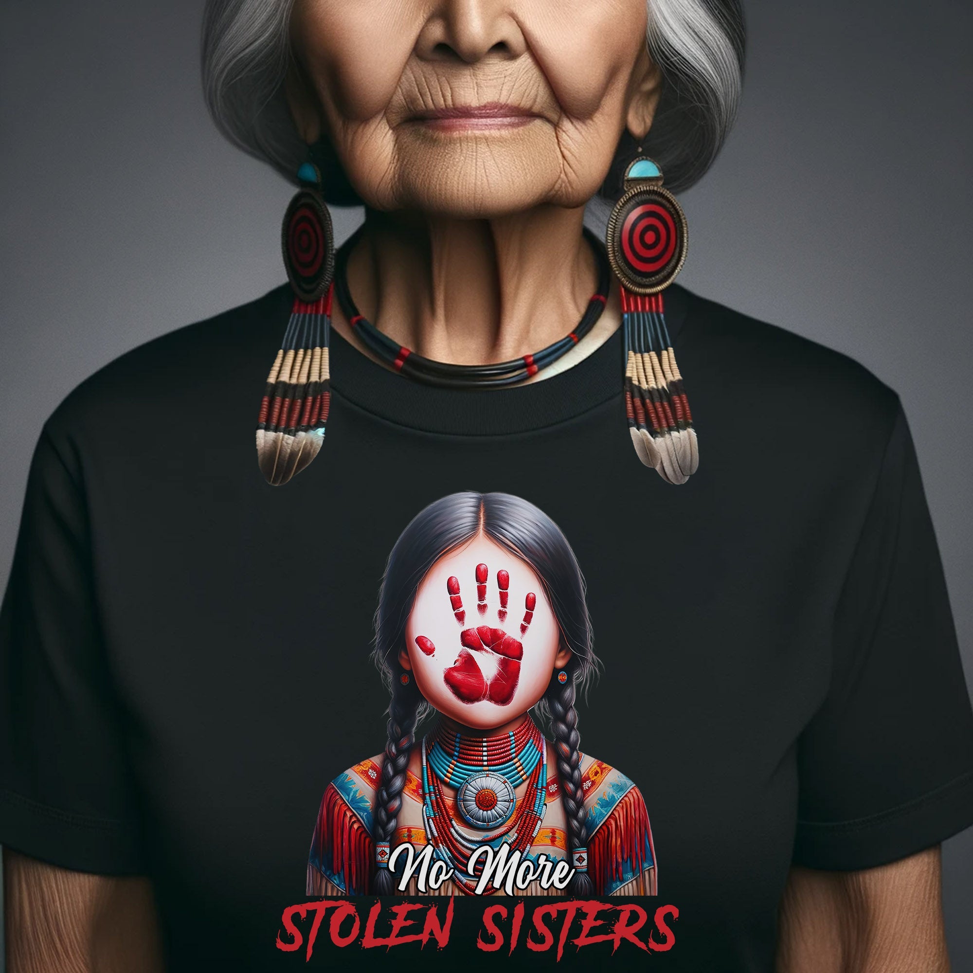 MMIW No More Stolen Sisters No Face Unisex T-Shirt/Hoodie/Sweatshirt