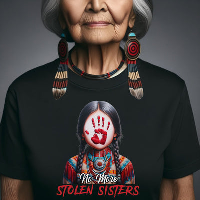 MMIW No More Stolen Sisters No Face Unisex T-Shirt/Hoodie/Sweatshirt