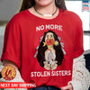 MMIW For My Sisters I Wear Red, No More Stolen Sisters, Woman Red Hand Unisex T-Shirt/Hoodie/Sweatshirt