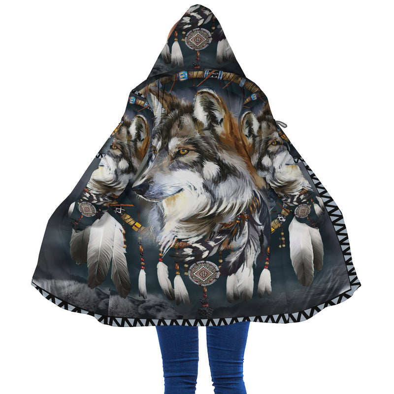 Native American Wolf Dreamcatcher Dream Cloak WCS