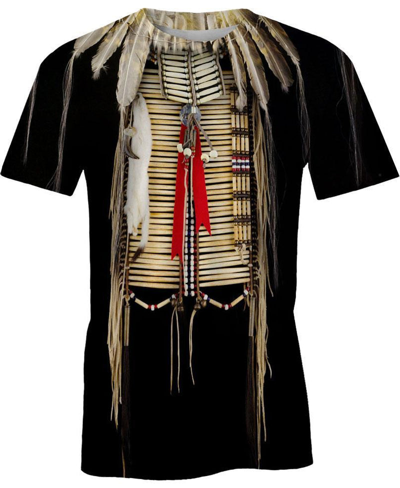 Black Pattern Feather 3D Hoodie - Native American Pride Shop