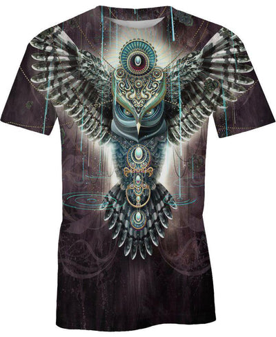 Night Owl 3D Hoodie - Native American Pride Shop