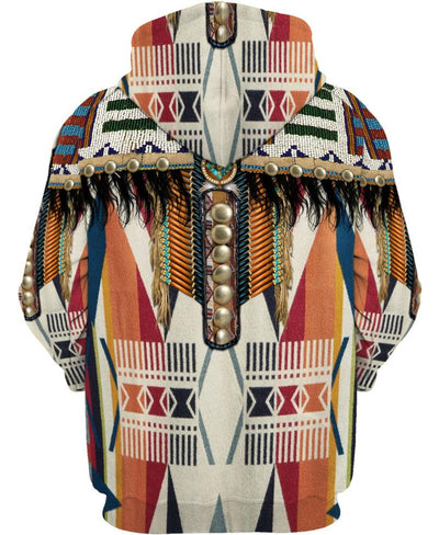 Brown Multi Pattern - Welcome Native Spirit