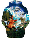 Native Nature 3D Hoodie - Native American Pride Shop