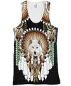 Native Wolf 3D Hoodie - Native American Pride Shop