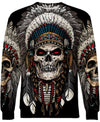 3D Native American Skull WCS