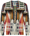 Brown Multi Pattern - Welcome Native Spirit