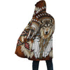 Amazing Wolf Feather Native Cloak WCS