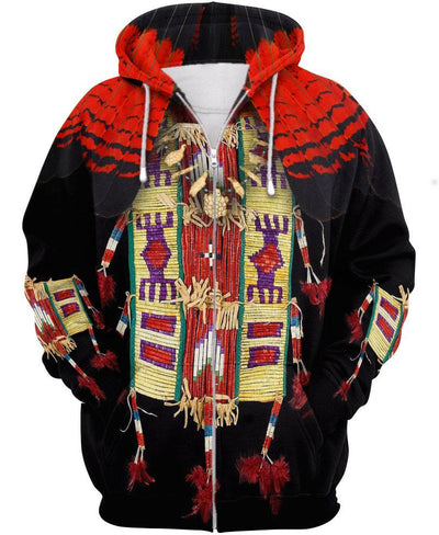 Black Red Native Style WCS