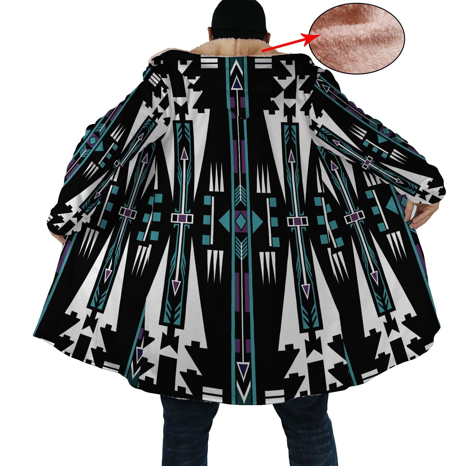 Amazing Pattern Native Cloak - Native American Pride Shop
