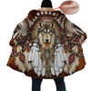 Amazing Wolf Feather Native Cloak WCS