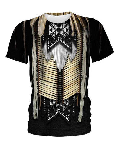 Black Beaded 3D Hoodie - Native American Pride Shop