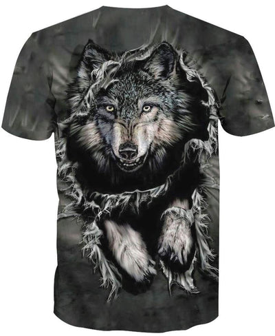 Wolf Breakout 3D Hoodie - Native American Pride Shop