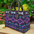 Purple Tribe Pattern Leather Bag WCS