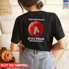 MMIW Never Underestimate An Old Woman With Native Blood Unisex Back T-Shirt/Hoodie/Sweatshirt