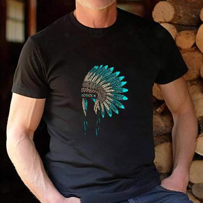 MMIW Awareness Indigenous Blue Leather Unisex T-Shirt/Hoodie/Sweatshirt