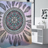 Peace Circle Dream Catcher Shower Curtains WCS