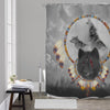 Wolf Native American Shower Curtains WCS