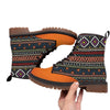 Pattern Native Leather Martin Short Boots WCS