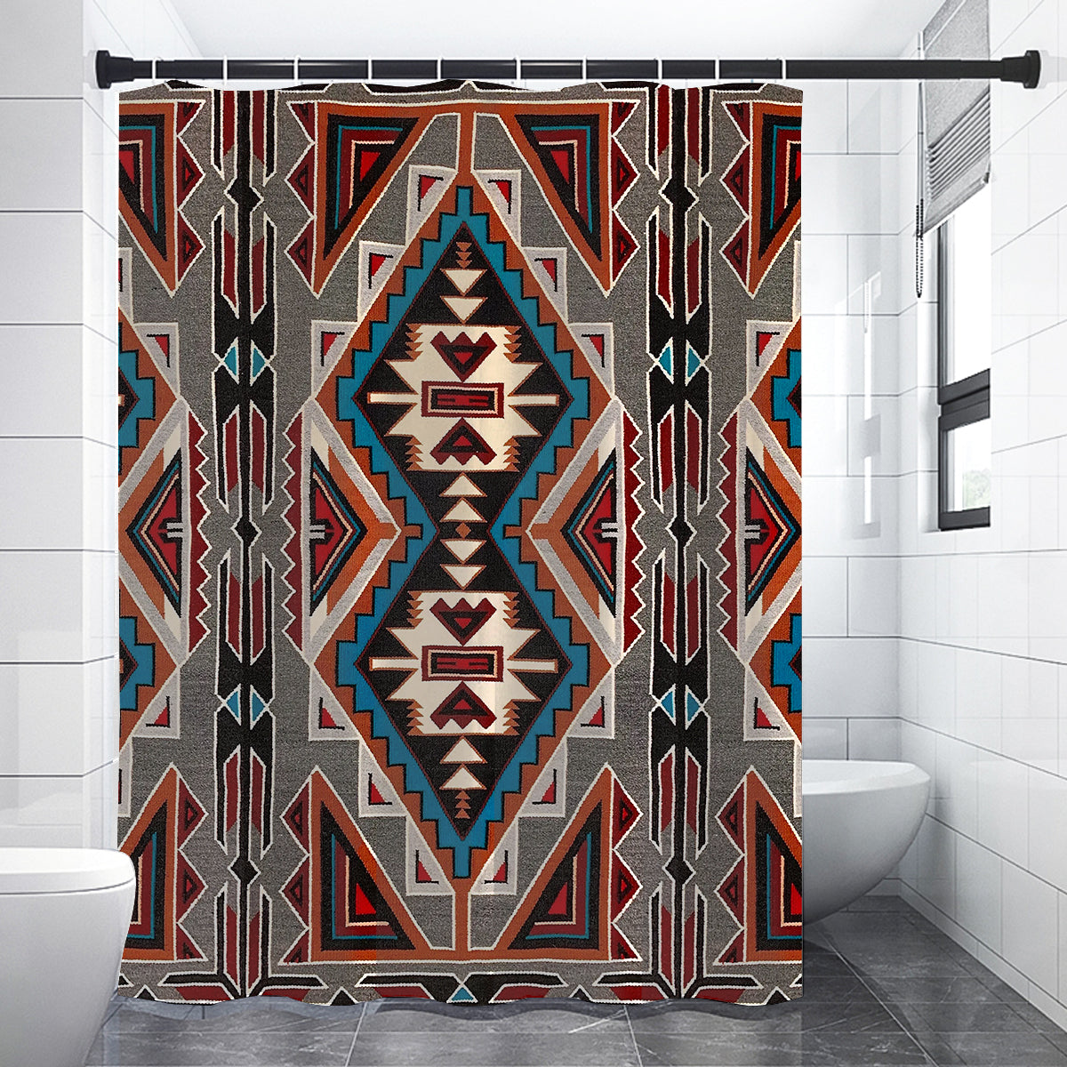 Native American Pattern Shower Curtains WCS