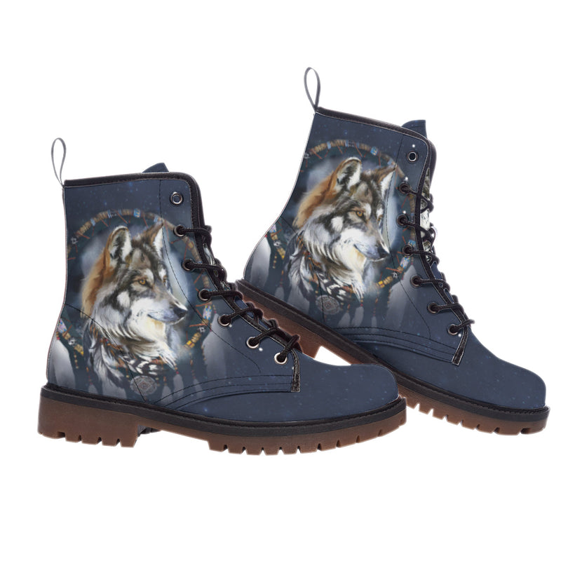 Wolf Native Leather Martin Short Boots WCS