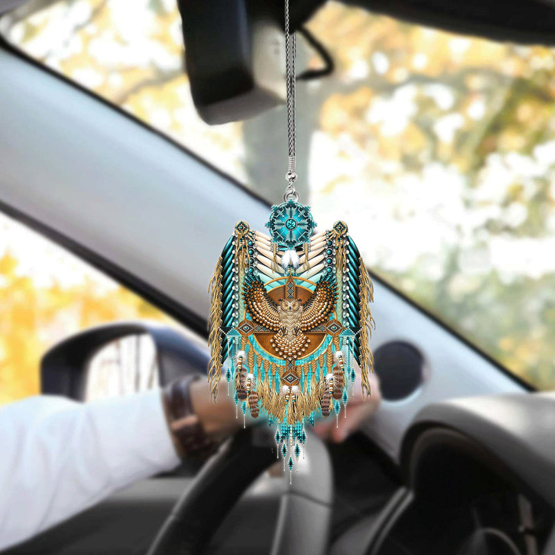 Native American Unique Design Car Hanging Ornament WCS