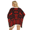 Native American Women's Square Fringed Shawl WCS