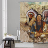 Sitting Bull Shower Curtains WCS