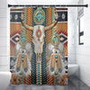 Inspired Apache Pattern Native American Shower Curtains WCS