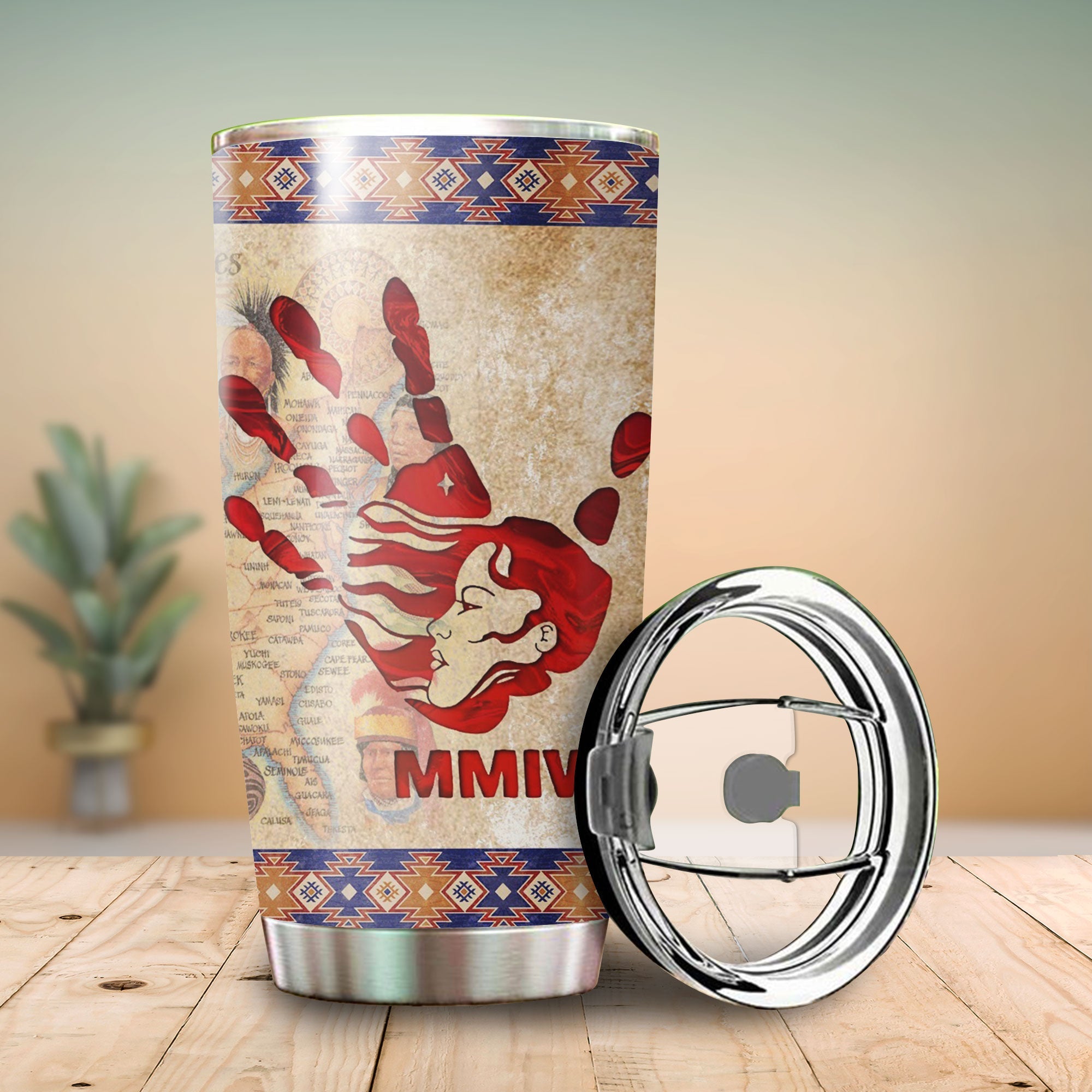 MMIW - Native American Tumbler Stainless Steel Drinking Cup