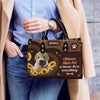Chinese Shar-Pei Dog Kisses Fix Everything Leather Handbag V020