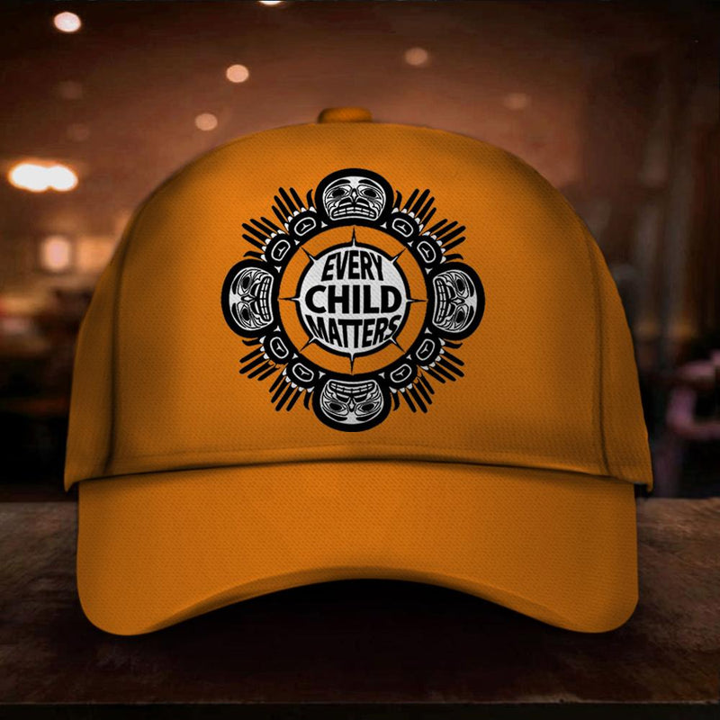 Every Child Matters Hat Canada Residential Schools Orange Shirt Day Best Caps Gift For Dad. WCS