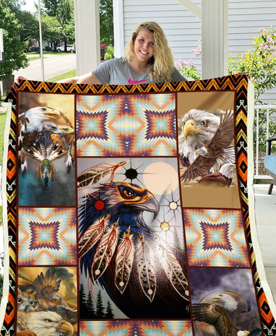 Native Eagles Fleece Blanket WCS